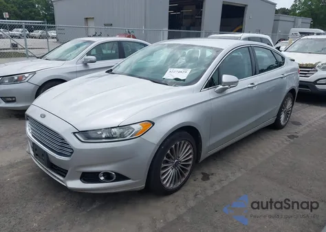 2013 Ford Fusion Titanium z USA, uszkodzony, nr VIN 3FA6P0D95DR120743